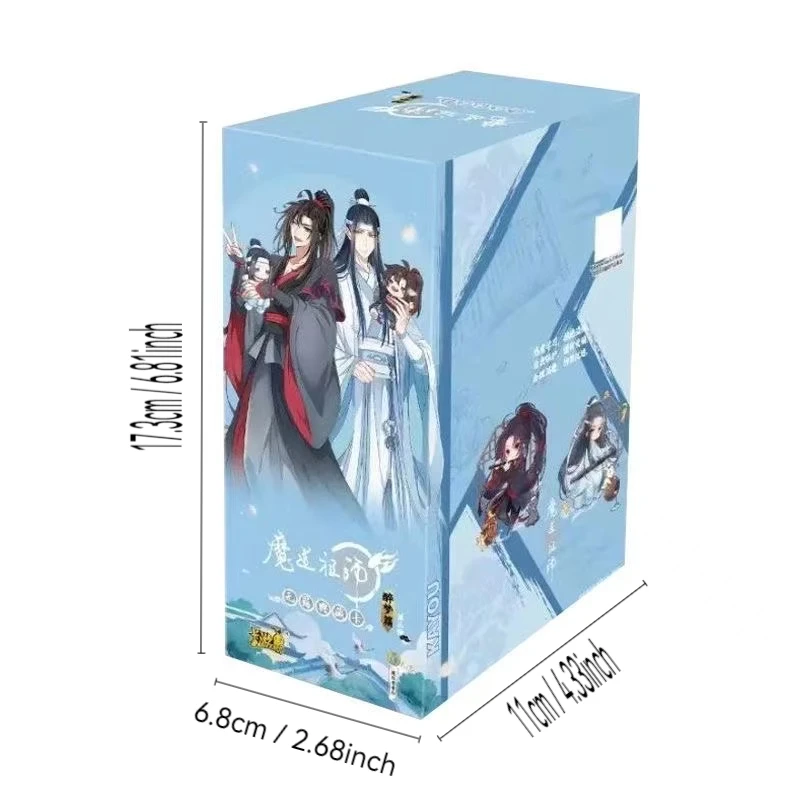 

Подлинная официальная карта благословения Heaven, ночные карты-фонарики, карикатура Xie Lian San Lang ‌ Коллекция персонажей, карты, игрушки, подарки