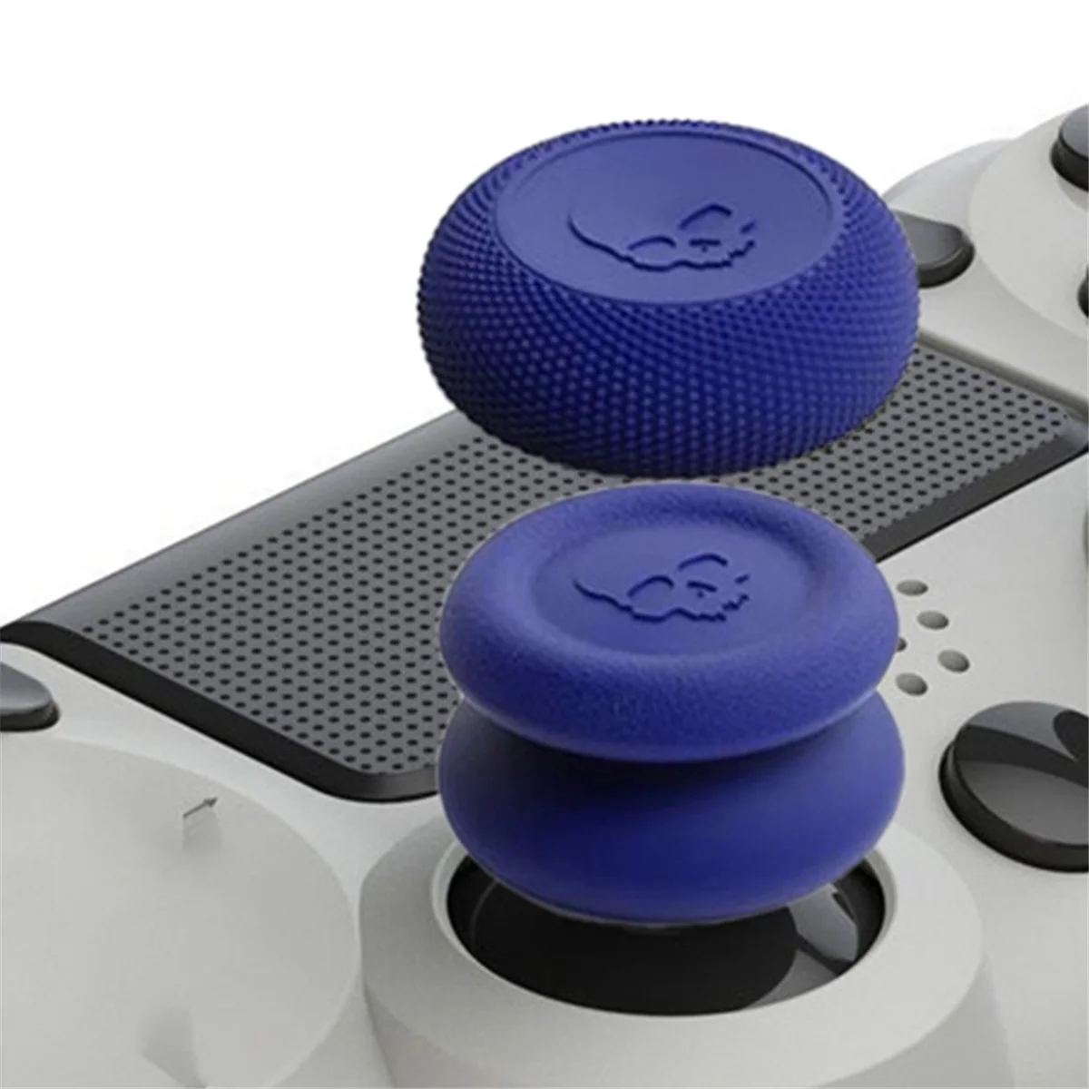 Thumb Grip Set จอยสติ๊ก Thumbstick Cover สําหรับ PRO Non-Slip Thumbstick Cover สีฟ้า