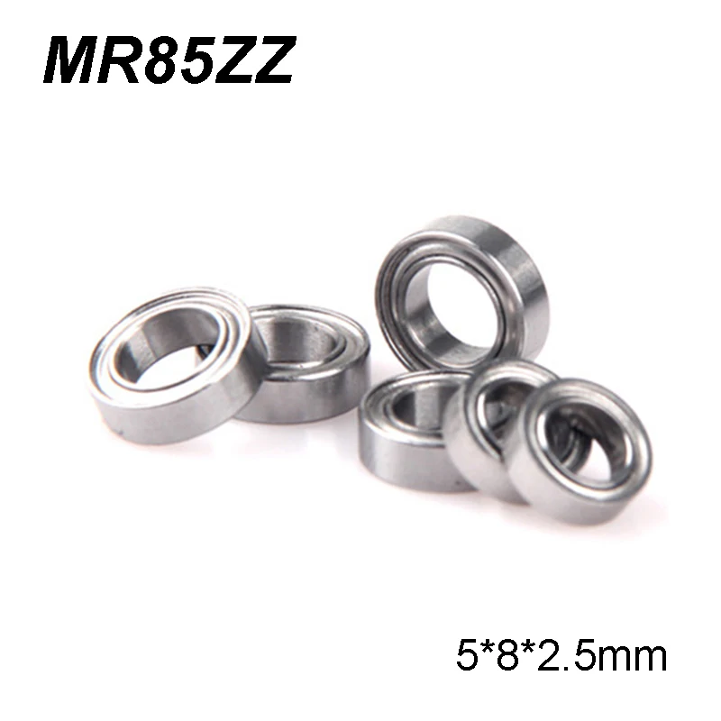 5/10pcs/lot MR85ZZ Deep Groove Ball Miniature Mini Bearings MR Series Bearing Steel Metal Shielded Ball Bearings 5*8*2.5mm