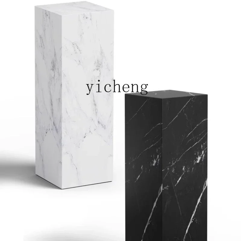 

Zf entrance marble sculpture base table exhibition hall hotel lobby light luxury high-end ornament