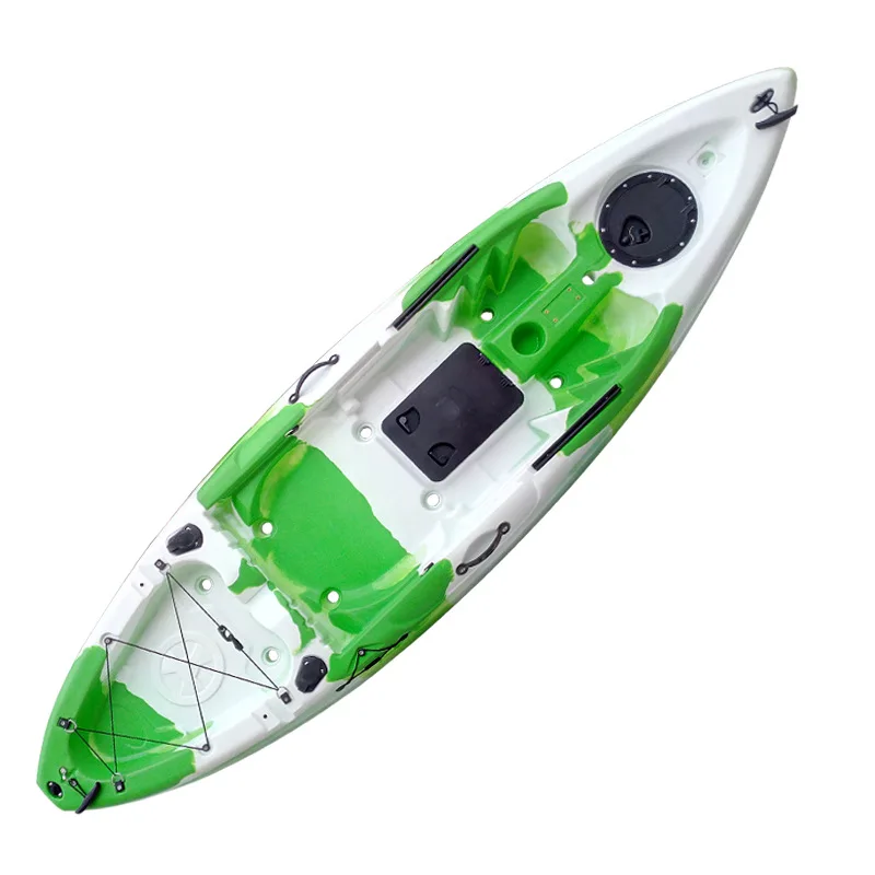 New Model Single-person Fishing Kayak Used For Open Platform Molded Plastic Recreational Kayak