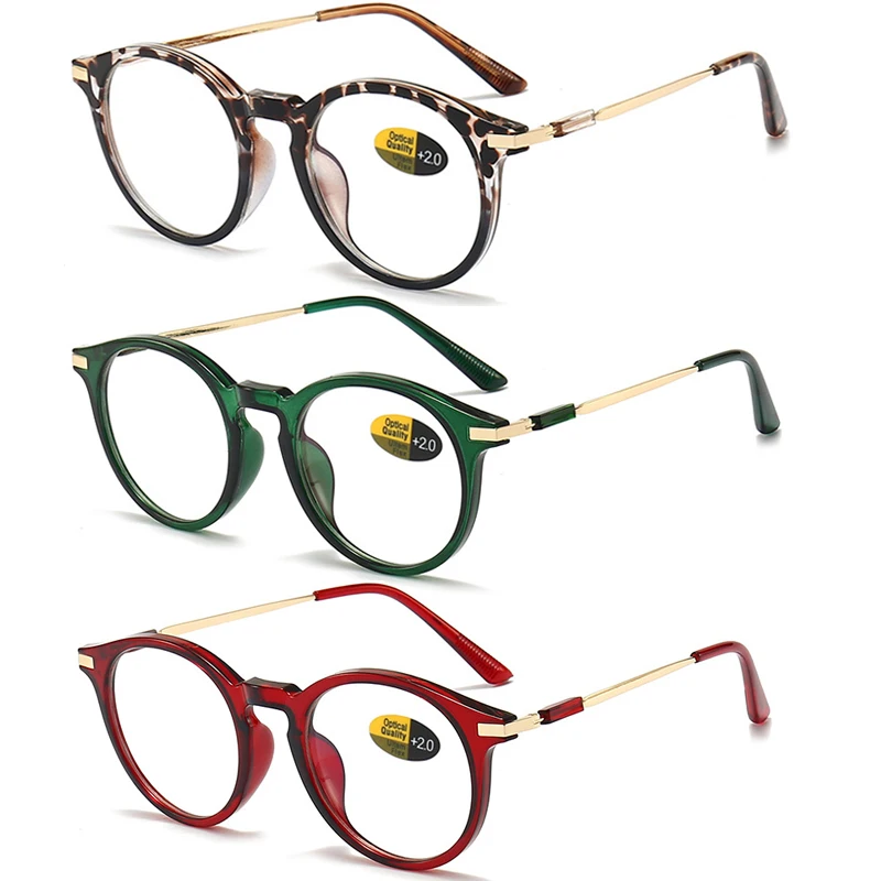 

Blue Light Blocking Reading Glasses Unisex Women Men Computer Presbyopia Eyewear Finished Far Sight Glasses Diopter +1.0 To +4.0
