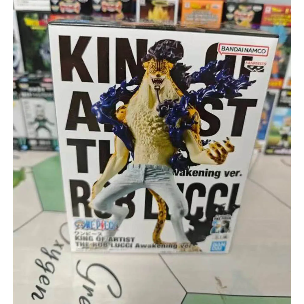 One Piece KING OF ARTIST EL ROB LUCCI Awakening ver. Figura Modelo Anime Juguete en Caja Genuino BANDAI Banpresto