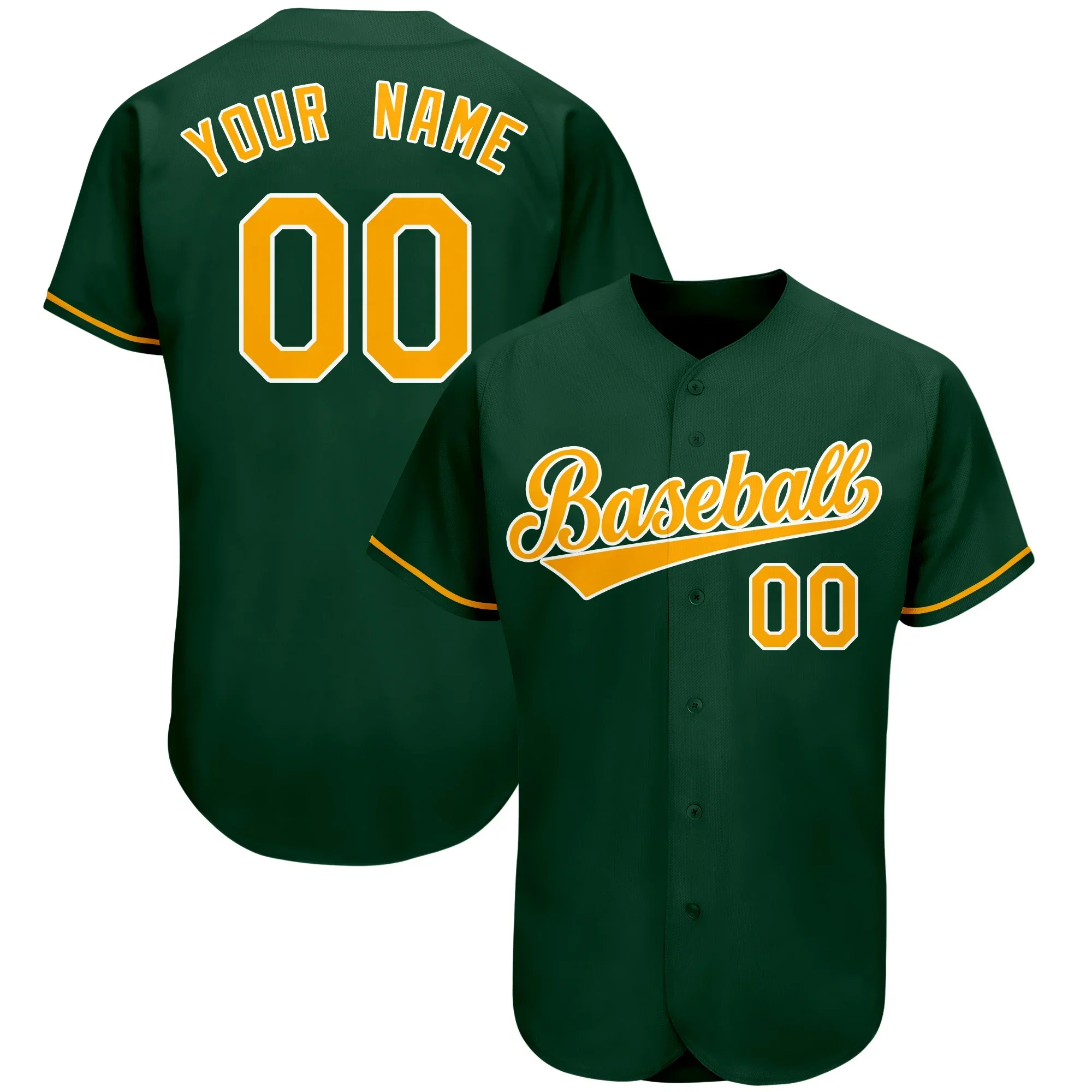 Custom Baseball Jersey Printed Player Name Number Plus Size Baseball Shirt College League Softball Training Uniform Men/Youth