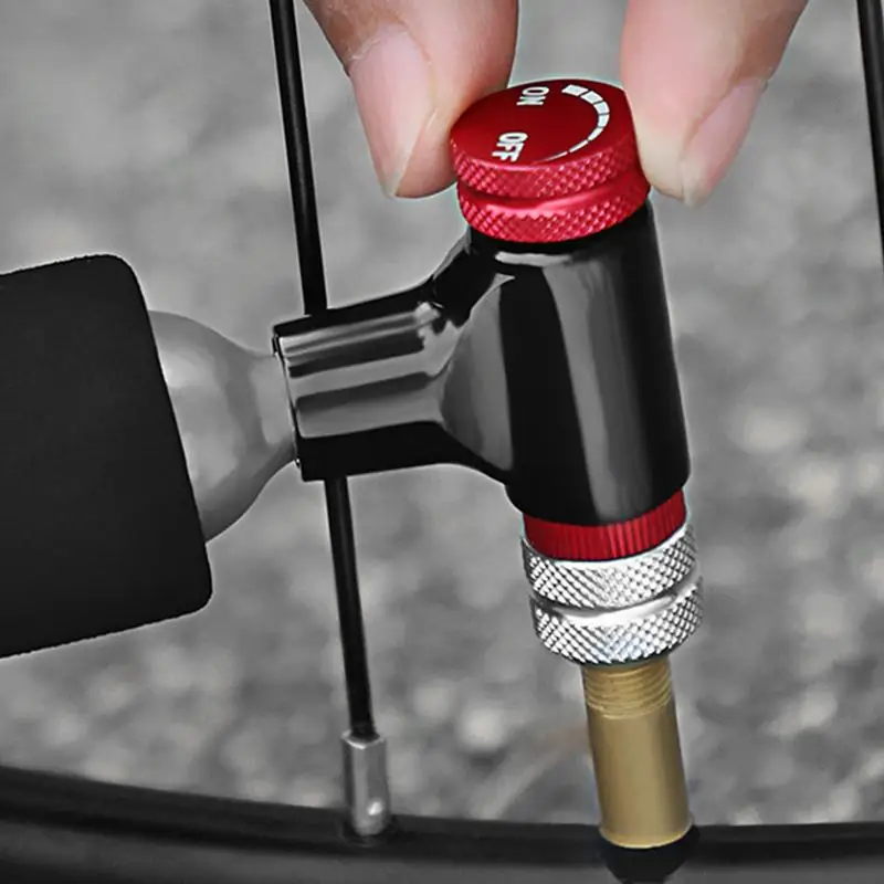 Bicycle CO2 Inflator Bike Tire Pump Aluminum Alloy Mountain Bikes Pump Bikes Inflator Bicycle Accessories