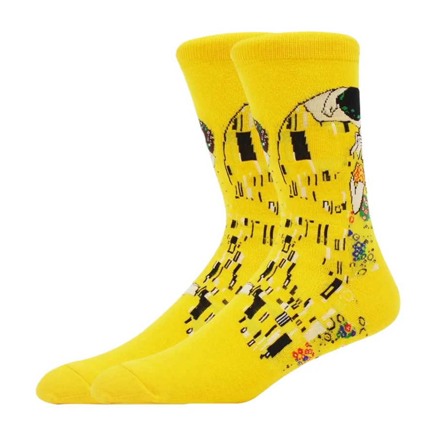 10/20/30Pairs random color happy socks men women crew socks novelty funny  street fashion animal  designer