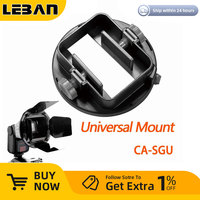 FALCON EYES Universal Mount Flash Adapter Kit Accessory for K9/K-9 Speedlite CA-SGU
