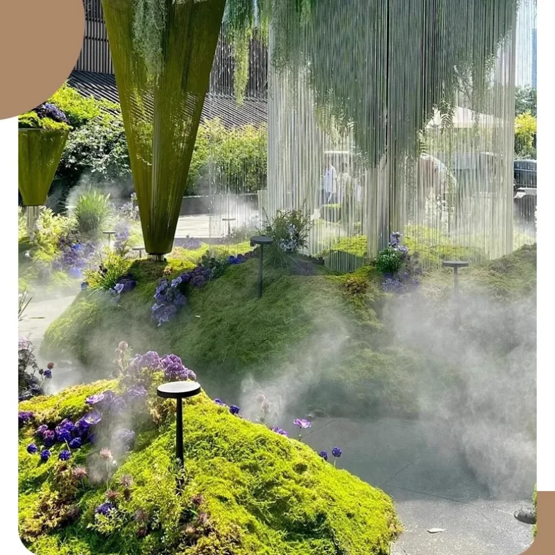 

Распыление высокого давления, ландшафтный дизайн, система удаления пыли и охлаждения корпуса для отдыха