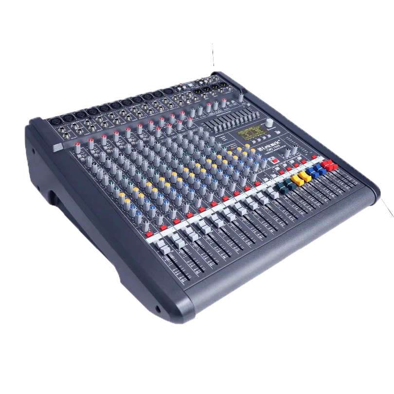 LCZ Original PM1000-3 / CMS1000-3 Professional Powered Mixing Console Amplifier Audio Mixer 48V Phantom For  Stage Performance