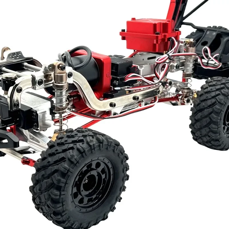 MJX Hyper Go H12Y H12Y+ H12P 금속 스테인레스 스틸 섀시 빔 거더 사이드 프레임 섀시 RC 자동차 업그레이드 부품 액세서리