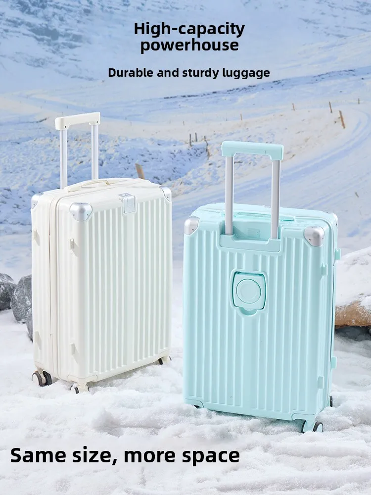 

2025 New Faionable Large Capaci Password Lo Lage Suitcase Durable Travel Bag 24 Inch Carry-On Women's Bag