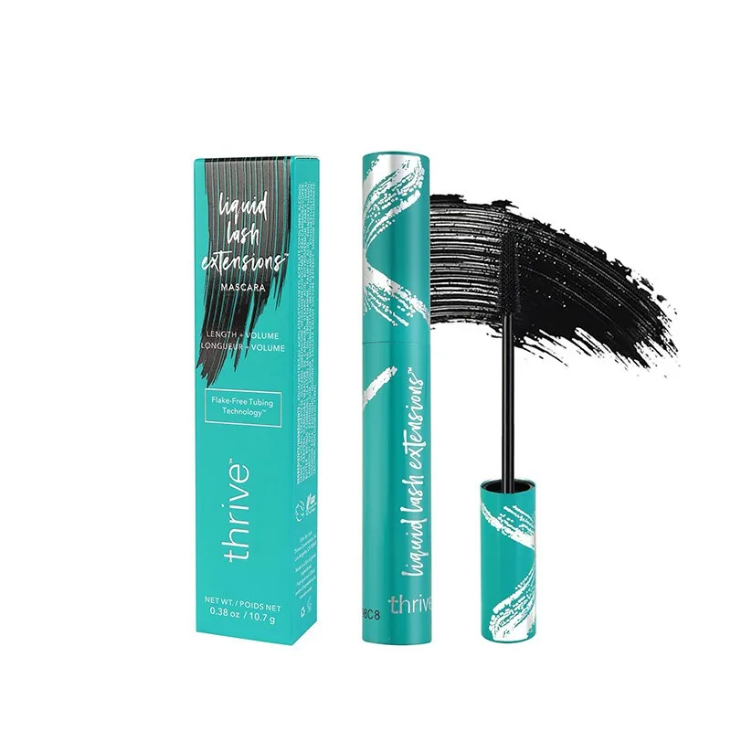 Mascara allongeant imperméable, Extension de cils, longue tenue, imperméable, sans agglomération, maquillage noir durable, beauté