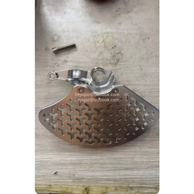 6061 CNC Aluminum Front Rear Brake Disc Protector Cover Fit SurRon Ultrabee Light Bee E-Dirt Mod Parts