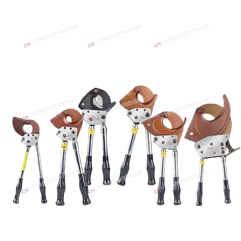 Manual cable scissors Ratchet scissors Gear Steel strand scissors Manual bolt cutters 40, 95, 52, 75