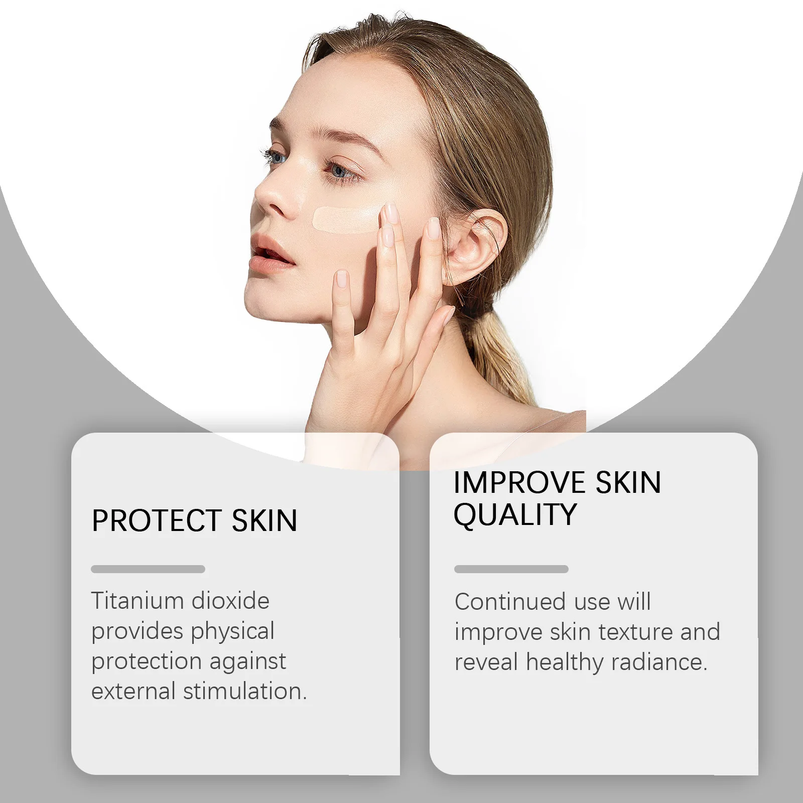 Eelhope Tinted Moisturizer Nicotinamide Lasting Oil Control Anti Sun Protection Moisturizing Facial Sunscreen Tinted Face Cream