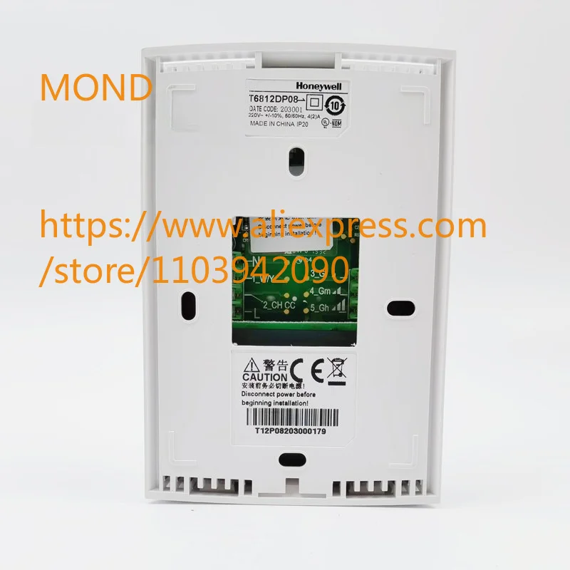 t6812dp08-pannello-di-controllo-originale-honeywell-per-unita-fan-coil-climatizzatore-centrale-controller-di-temperatura-lcd-per-interni