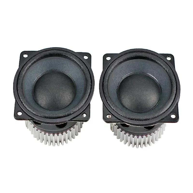 

2 inch Portable Speaker Unit 6ohm 10W 53mm Full Range Loudspeaker With Heat Sink Paper Cone Cloth Edge Neodymium Good Quality2pc