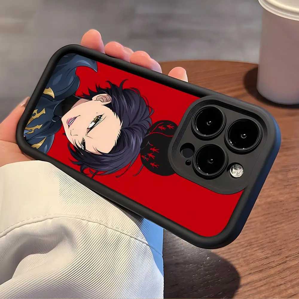 Seven Deadly Sins Merlin Phone Case for iPhone 18 17 16 15 14 13 12 11 Air Pro Max Plus Black Soft TPU Shockproof Cover - view 6