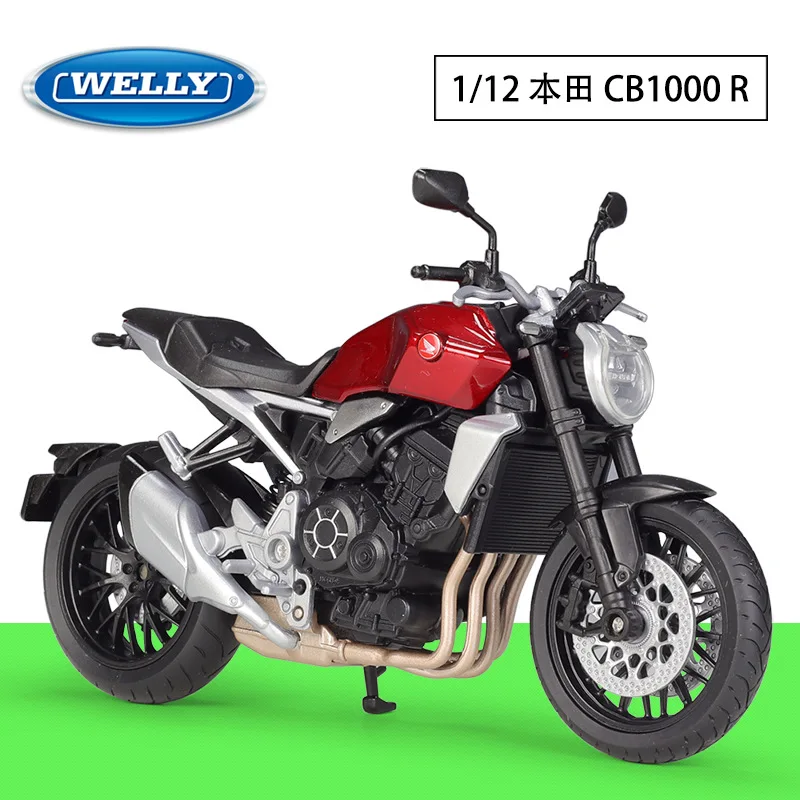 

WELLY 1:12 HONDA Honda CB1000R simulation alloy heavy-duty motorcycle simulation model Motorbike Model Vehicle Bricks Toys Gifts