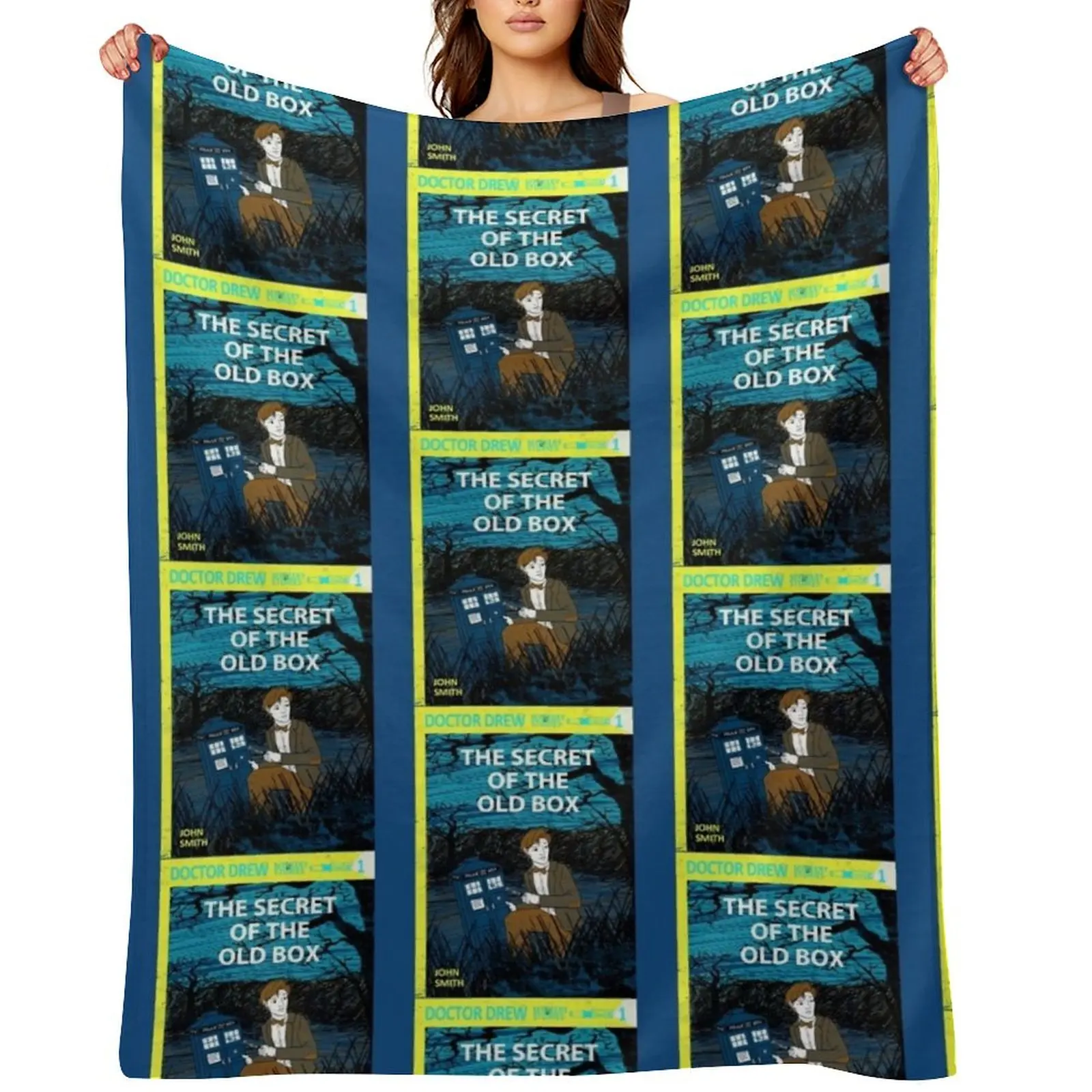 Doctor Drew Throw Blanket Soft Plush Plaid halloween Soft Big Single Blankets