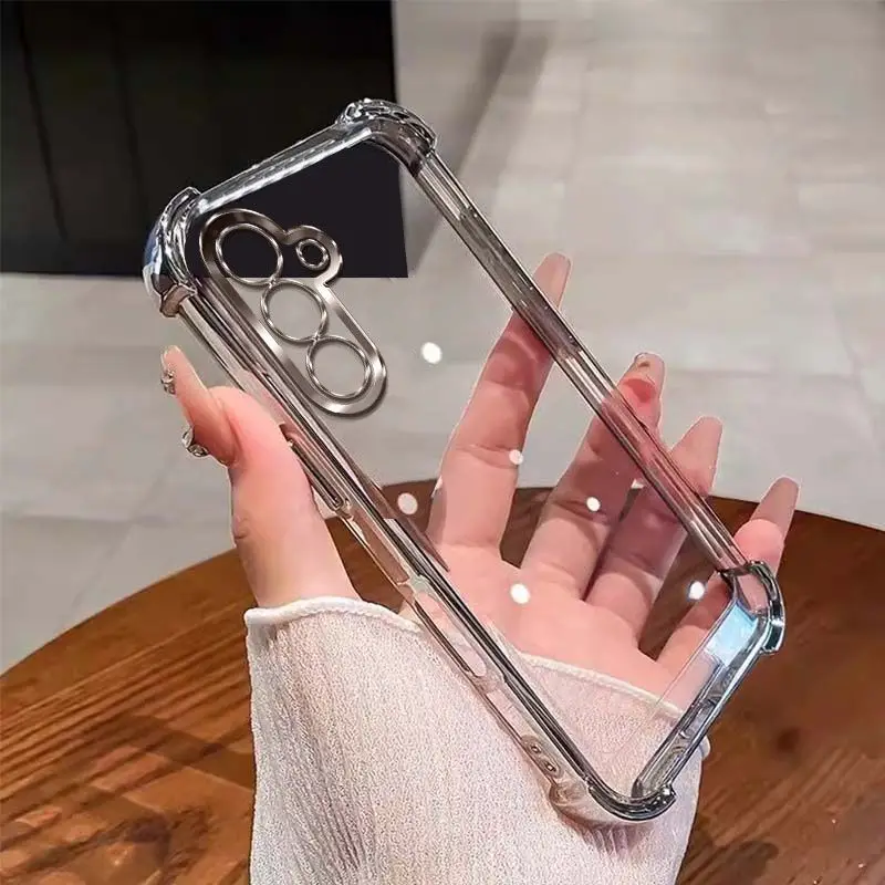 Für Samsung S26FE Hülle Luxuriöse Galvanisierte Transparente Silikonhülle Hautfreundliche TPU-Abdeckung Für Samsung S26 FE Stoßfeste Hülle – Detail 23