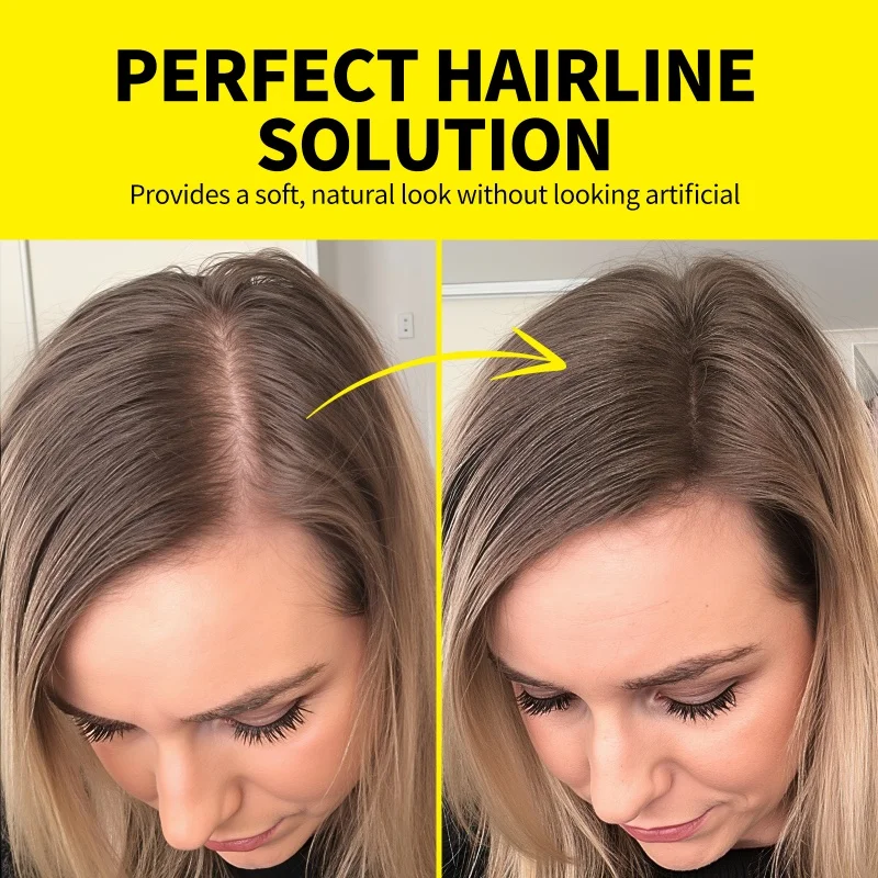 مسحوق خط الشعر، مسحوق الظل الكنتوري، مسحوق الجذر الذي يعمل باللمس، طبيعي فوري مقاوم للماء، تغطية خافي عيوب البشرة #4