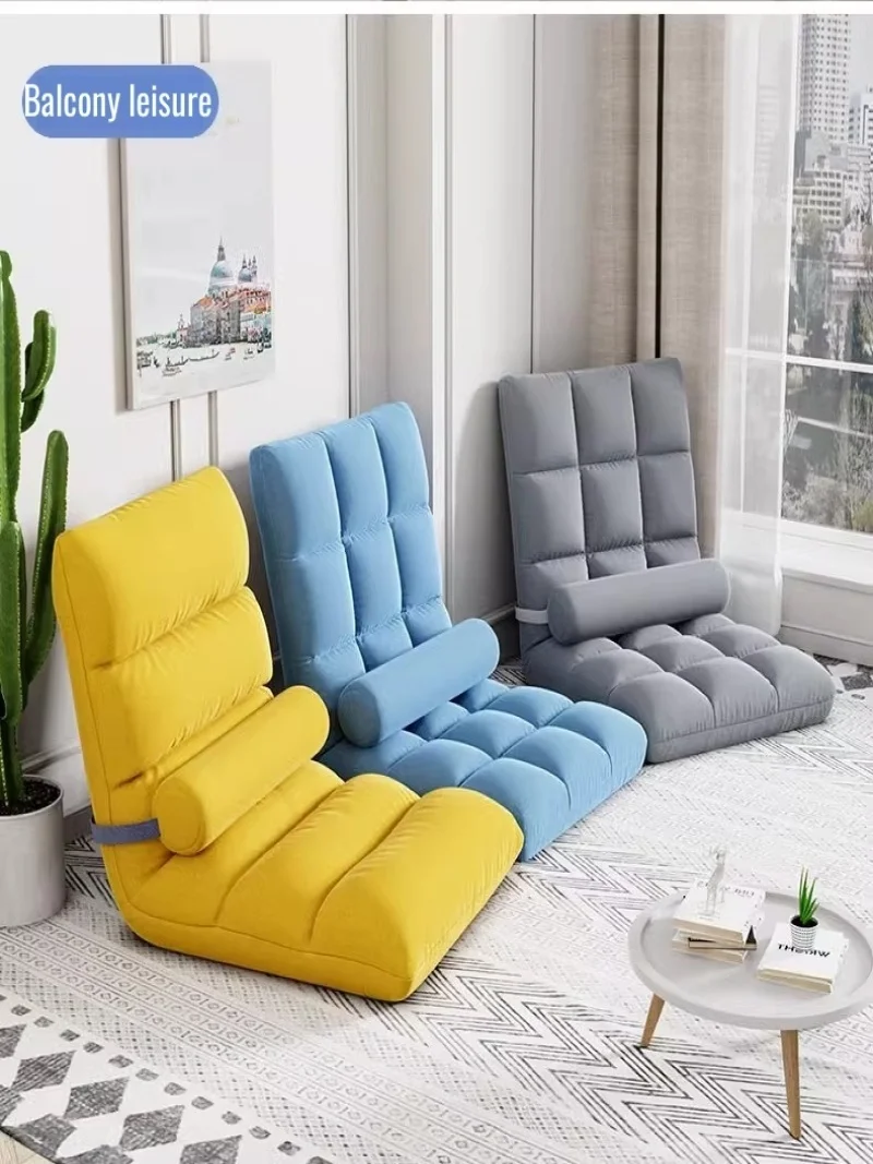 أريكة منزلية كسولة من حصير التاتامي كرسي أريكة فردي كرسي خلفي كرسي مهجع قابل للطي أريكة سرير للكمبيوتر