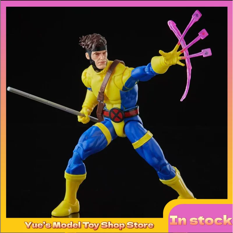 【In Stock】Hasbro MARVEL LEGENDS X-Men Psylocke Gambit Siren 3-person Set Movable Figure Anime Model Toy Collection Gift view 5