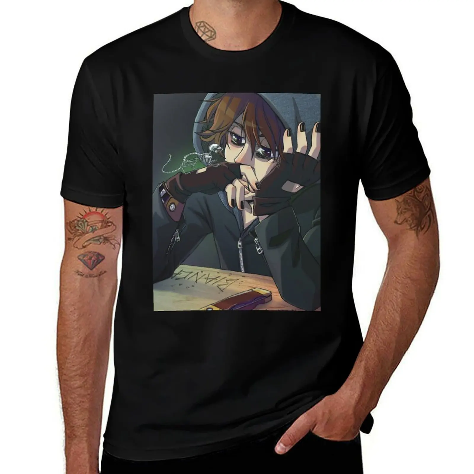 Nico de Angelo T-Shirt Big Size Short Sleeve Tee for Men T-Shirt