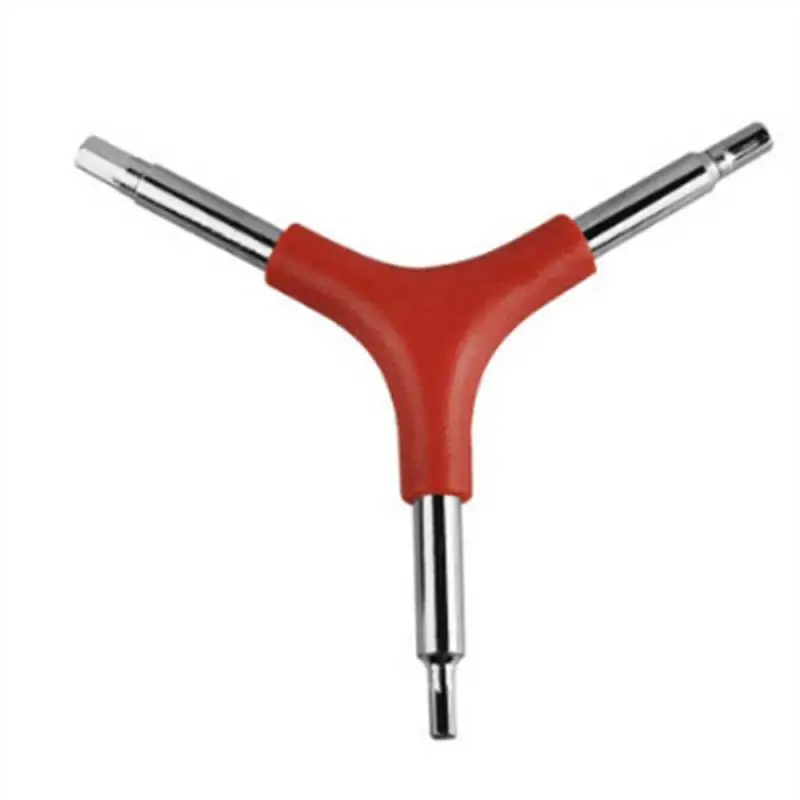 Three Way Allen Key Y-Shaped Hex Wrench Bike Cycling Repair Tool 4mm 5mm 6mm For Bikes Motorcycle Mountaining Bicycles