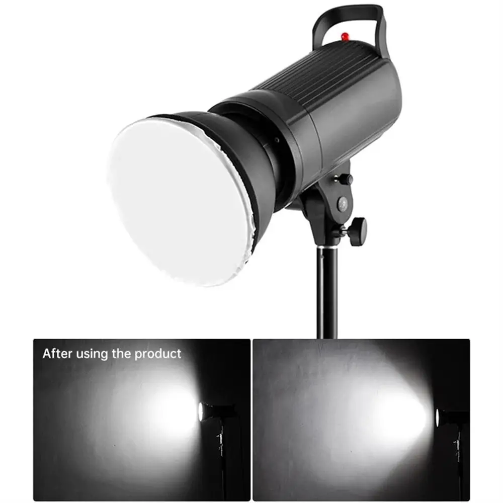 Standard Cover White 7" 180mm Flash 55 ° Soft Light Cloth Light Diffuser Cloth Light Diffuser Sock Soft Light Protective Cover