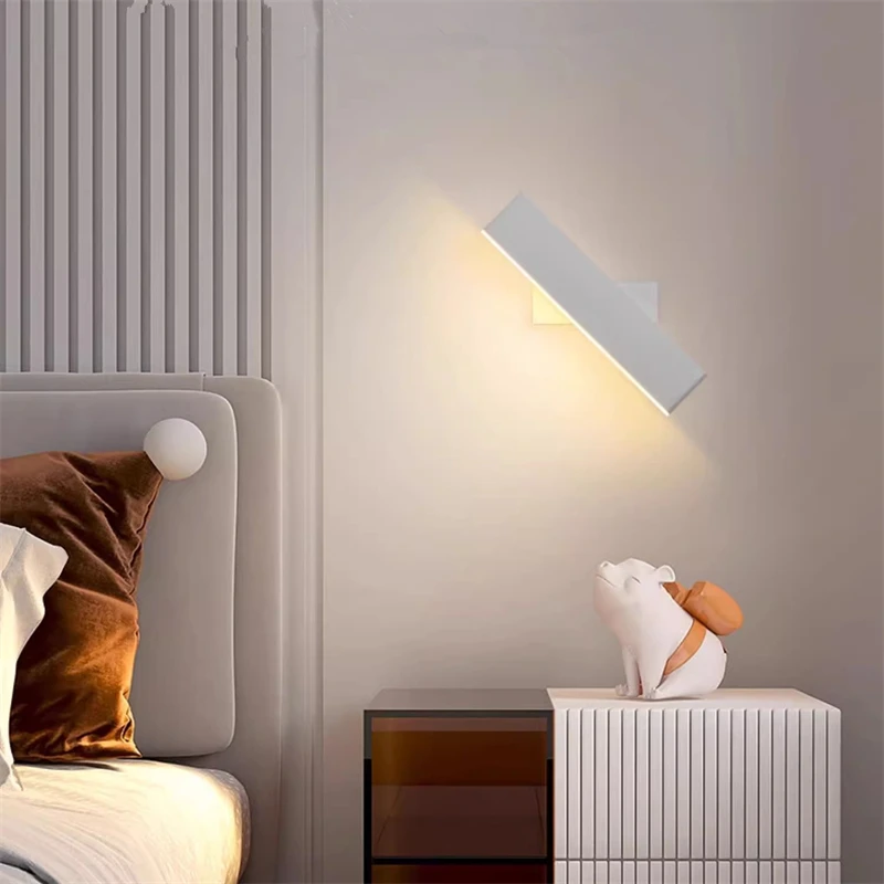 

Eye Protection Full Spectrum Minimalist Modern Children's room Bedroom Master Bedroom Hotel Bedside Reading LED Wall Lamp