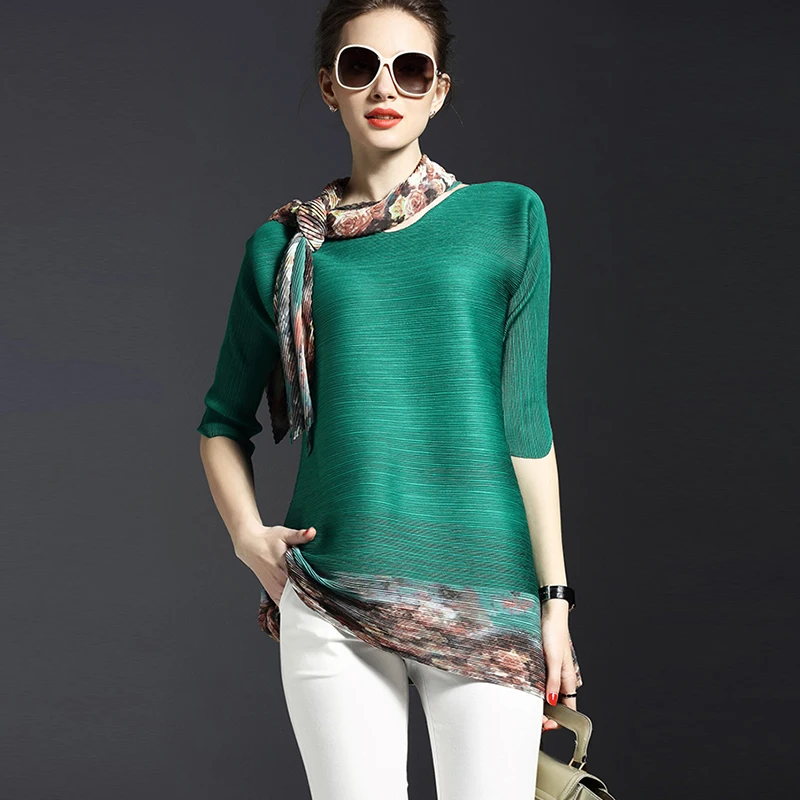 

Лето 2025: Простая плиссированная юбка А-силуэта миди в японском стиле, свободного кроя, с круглым вырезом, винтажная, для повседневной носки