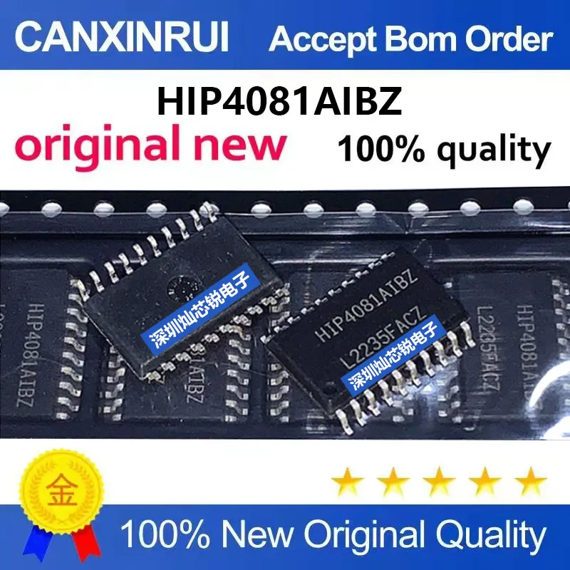 (5-100pieces)Brand New Original HIP4081AIBZ HIP4081 SMD SOP20 MOSFET Driver