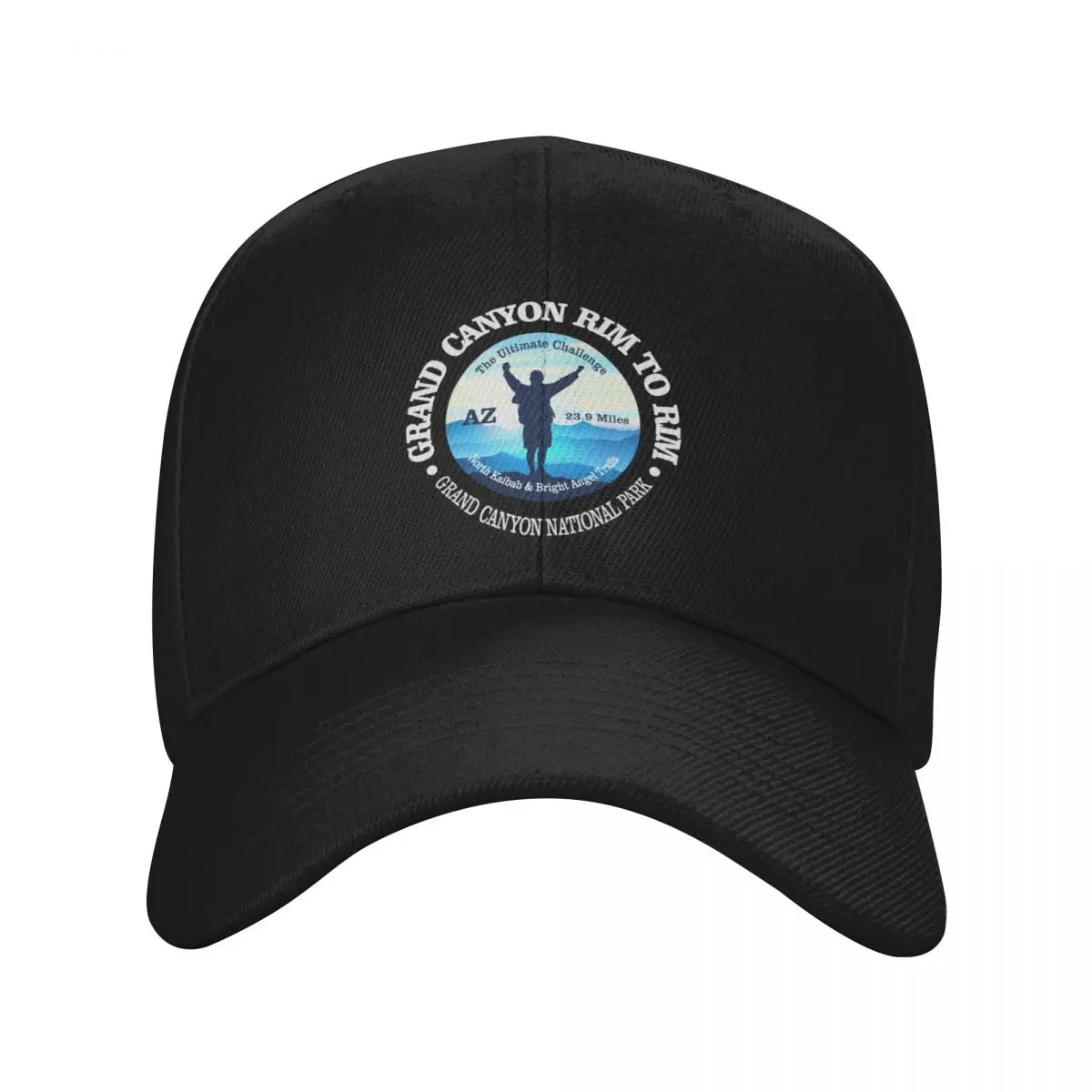 

Grand Canyon Rim to Rim (v) Baseball Cap New In The Hat Streetwear Icon Luxury Man Hat Men's Baseball Women's