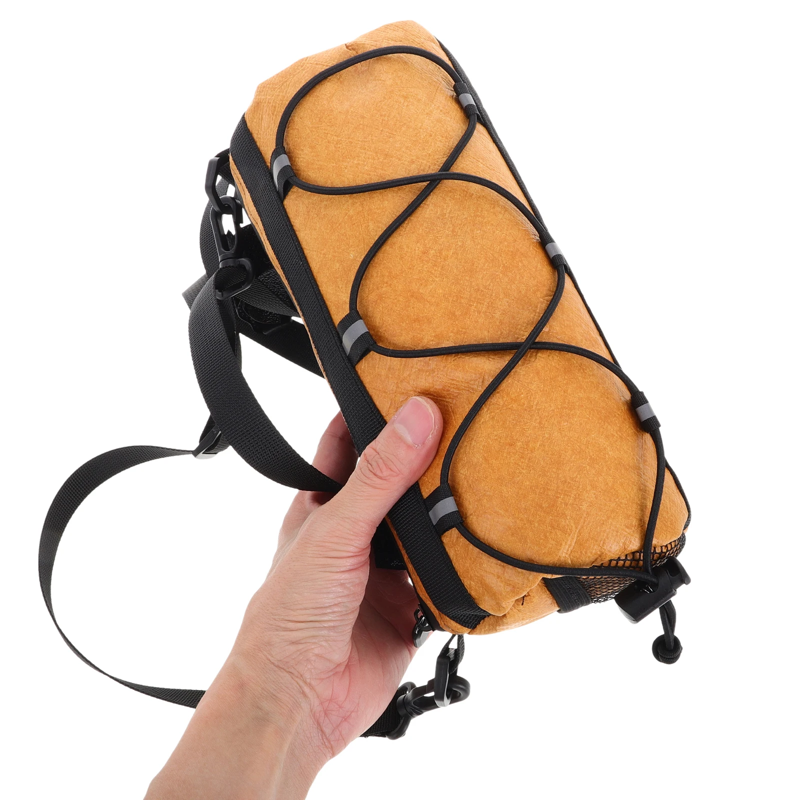 

Rainproof Bike Bag Handlebar Pouch Cycling Man Lightweight Durable Material Bicycle Rack Bag Waterproof Design Storage