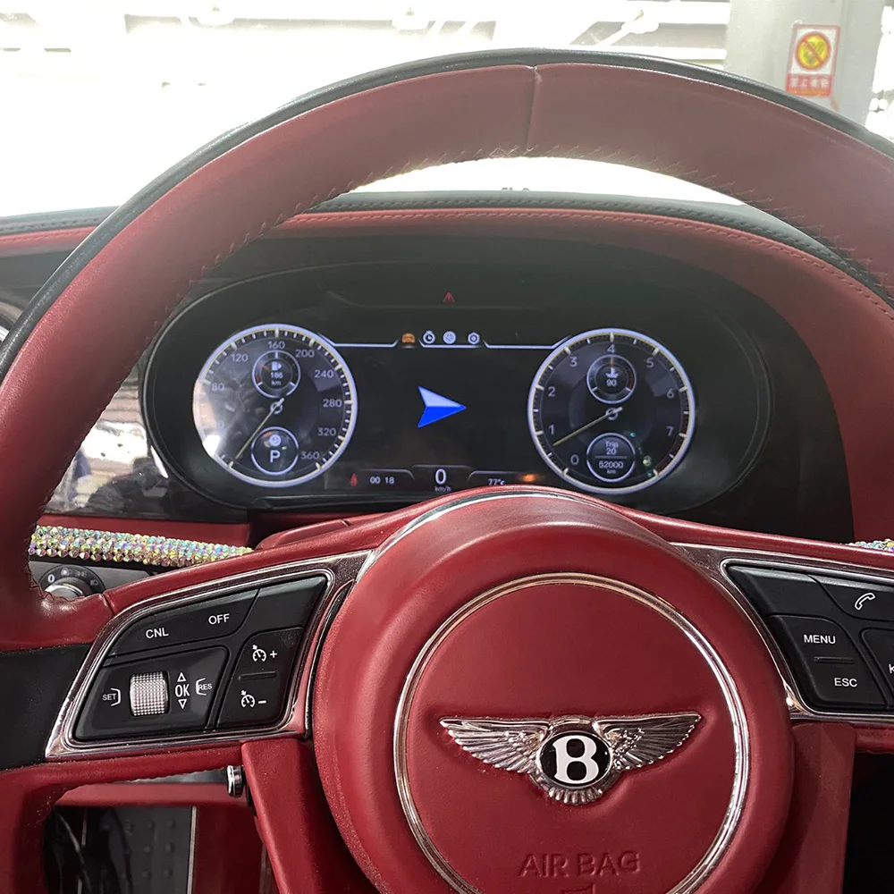 

Автомобильный ЖК-прибор Android для Bentley Bentayga Flying Spur Continental GT 2005-2019, GPS-радио, приборная панель, спидометр