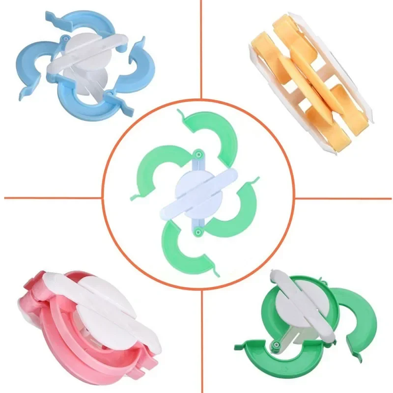 جديد لتقوم بها بنفسك النسيج الصوف Pompom الكرة ويفر إبرة الحرفية التطريز أدوات الحياكة مناسبة لمجموعة متنوعة من المشاهد الملونة #4