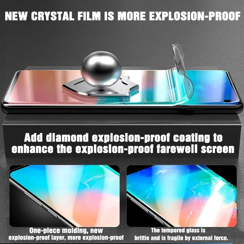 3PCS Hydrogel Film For Cat S52 S62 Pro S32 S53 Screen Protector