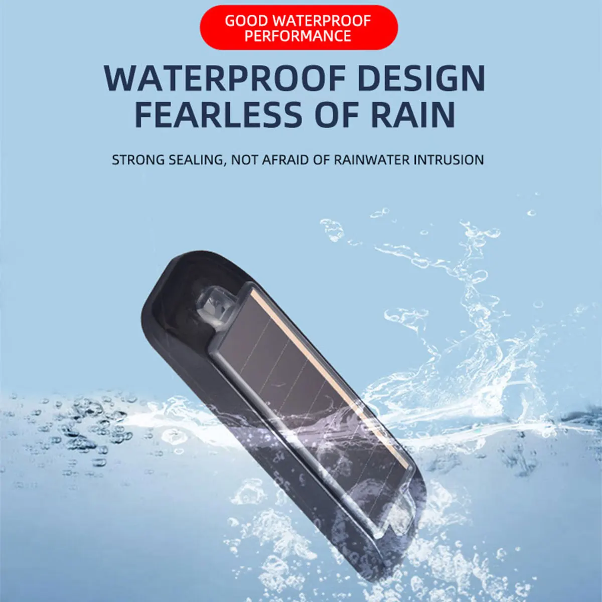 1/2pcs Wireless Strobe Lights Ambient Light Car Decor Atmosphere Light Solar Power Warning Light 8Colors Rechargeable Led Lights