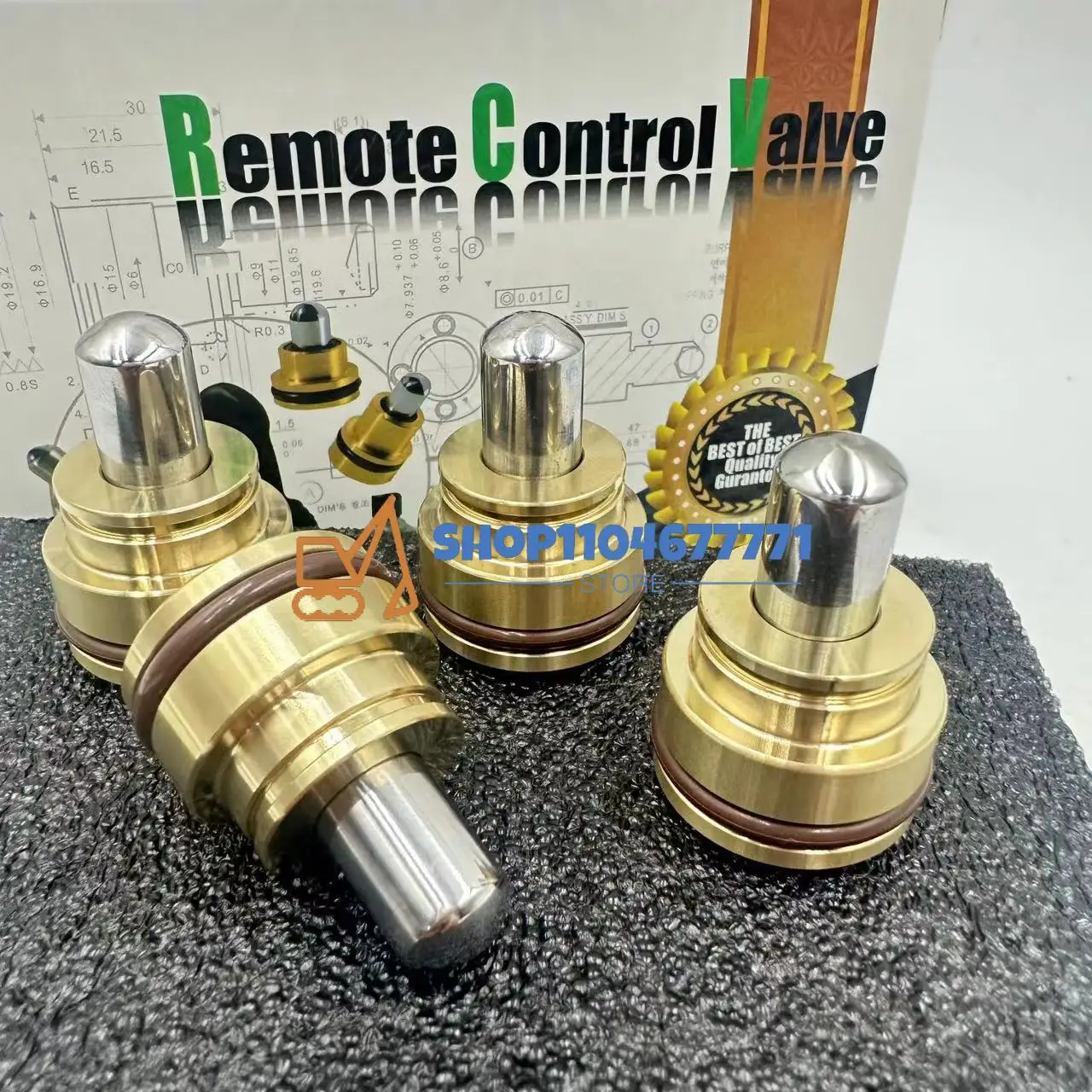 Per Takeuchi TB016 4 pz/lotto joystick maniglia bullet da passeggio Escavatore
