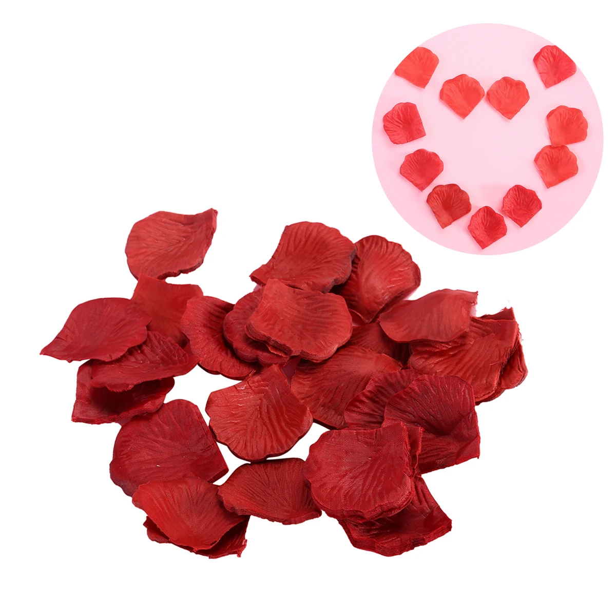 

70 G Dining Table Artificial Rose Petals Burgundy Party Decorations Centerpiece