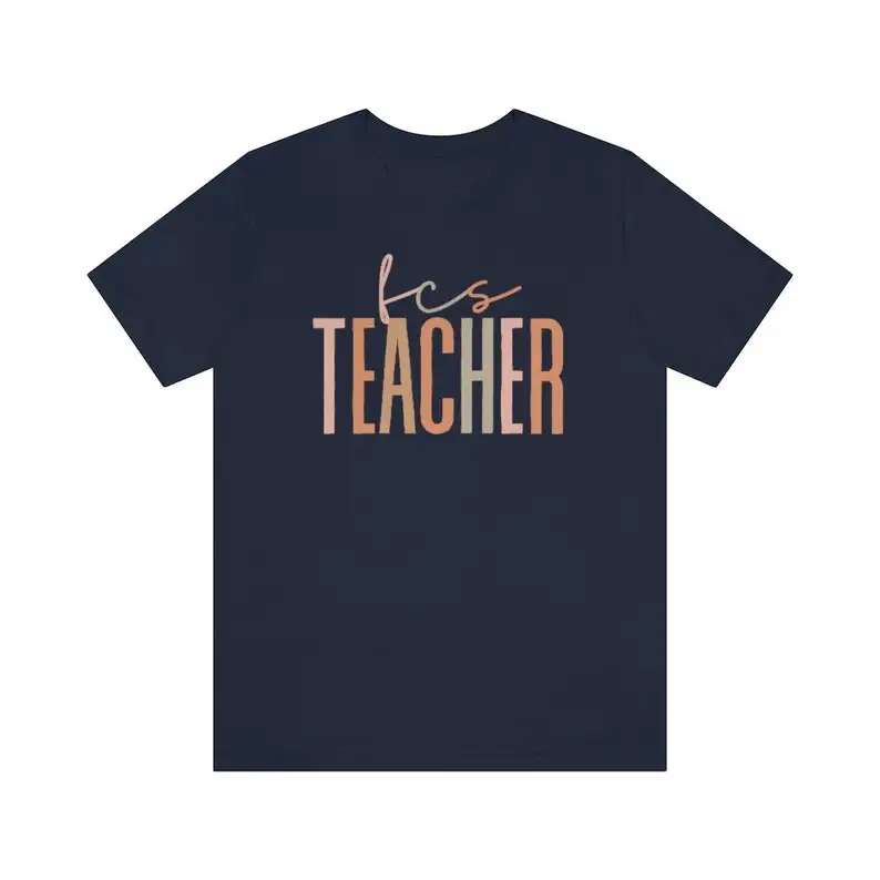 

Teacher shirt Family and Consumer Science Teacher Short Sleeve Top Tees O Neck 100% Cotton Streetwear harajuku Fashion goth y2k