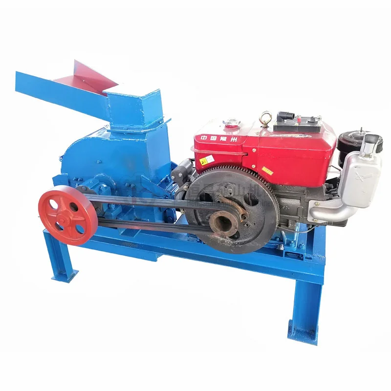 Granite Rock Gold Hammer Mill Crusher Machine engine Stone Hammer Mill for Quartz Sand Pulverizer
