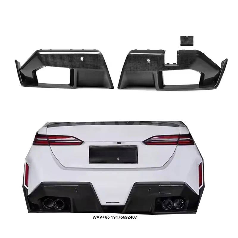 

High Quality Dry Carbon Fiber MP Style Rear Bumper Diffuser forBMW G90 G99 M5 Sedan 2025+ Rear Bumper Diffuser Lip