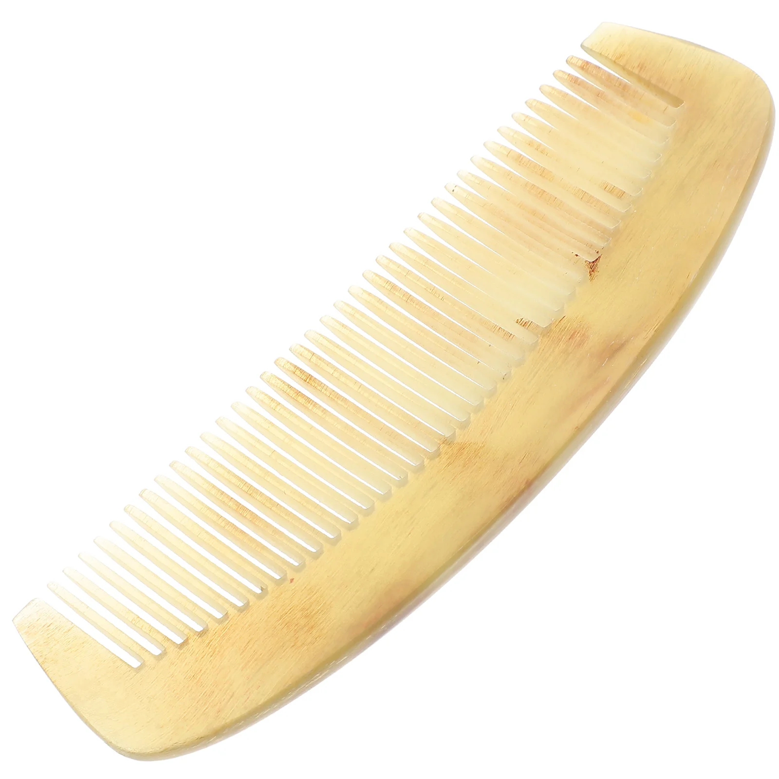 

Horn Comb Pocket Combs for Men Mens Brush Hair Loss Women Smooth Without Handle