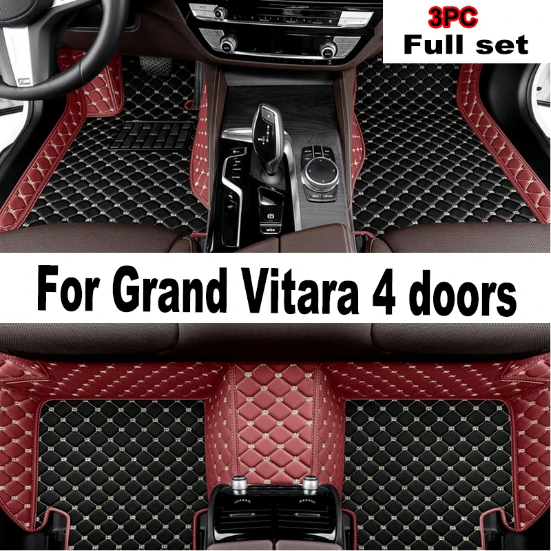 

Car floor mats for Suzuki Grand Vitara (Four doors) 2006 2007 2008 2009 2010 2011 2012 2013 2014 2015 2016 2017 auto automobile