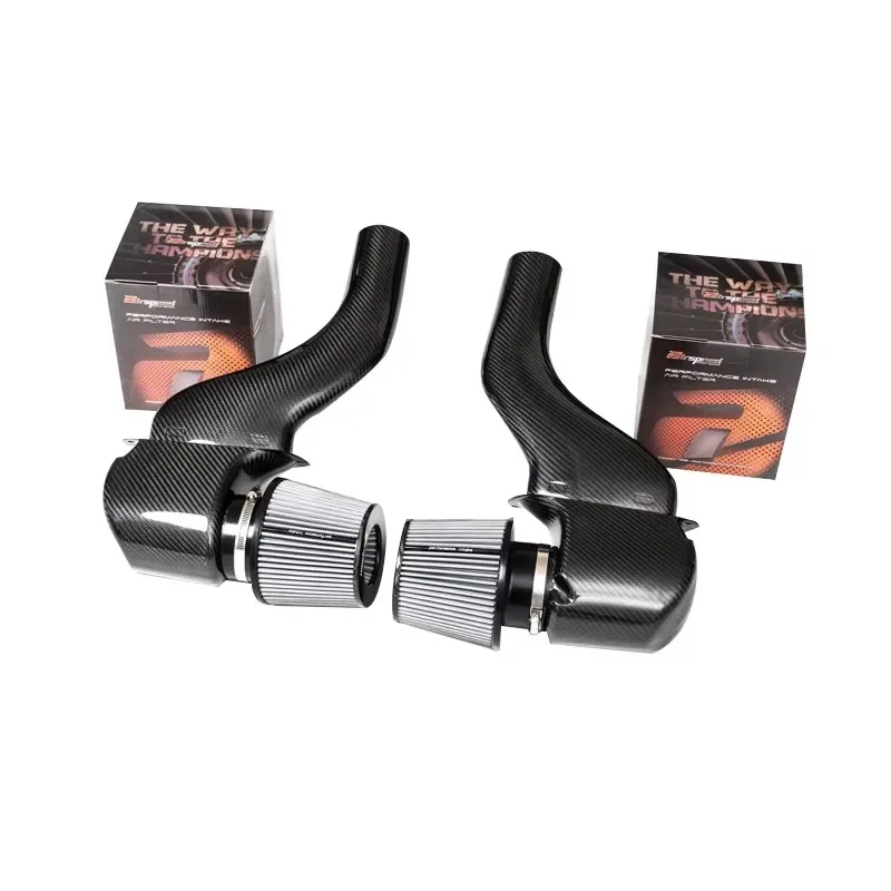 High Performance Carbon Fiber Cold Air Intake System Kits Car Engine Parts Carbon Air Intake for Panamera 971 2.9T