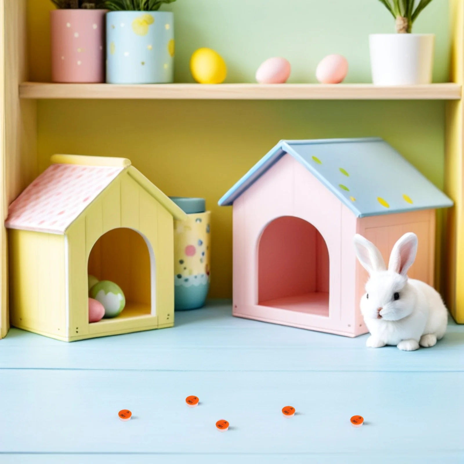 

100Pcs Livestock Identification Tags Numbered 1-100 Rabbit Dog Ear Markers Farm Animal Tracking System Reusable Strong Secure