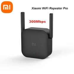 Xiaomi Mijia-repetidor WiFi Pro 300M amplificador Mi para roteador WiFi, expansor de potência de rede 2 antenas